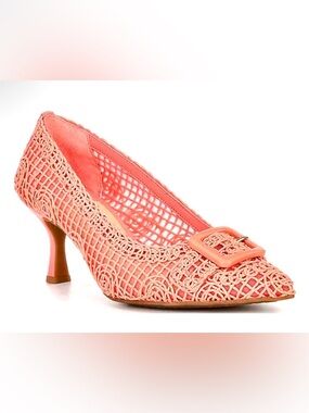 Alex Marie Ashton Macramé Woven Pumps